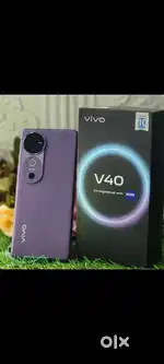 VIVO V40 8/256BG purple new condition