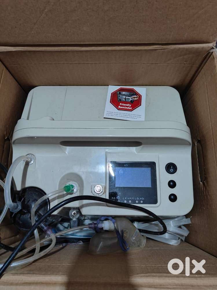 Oxygen concentrator used for 15 days