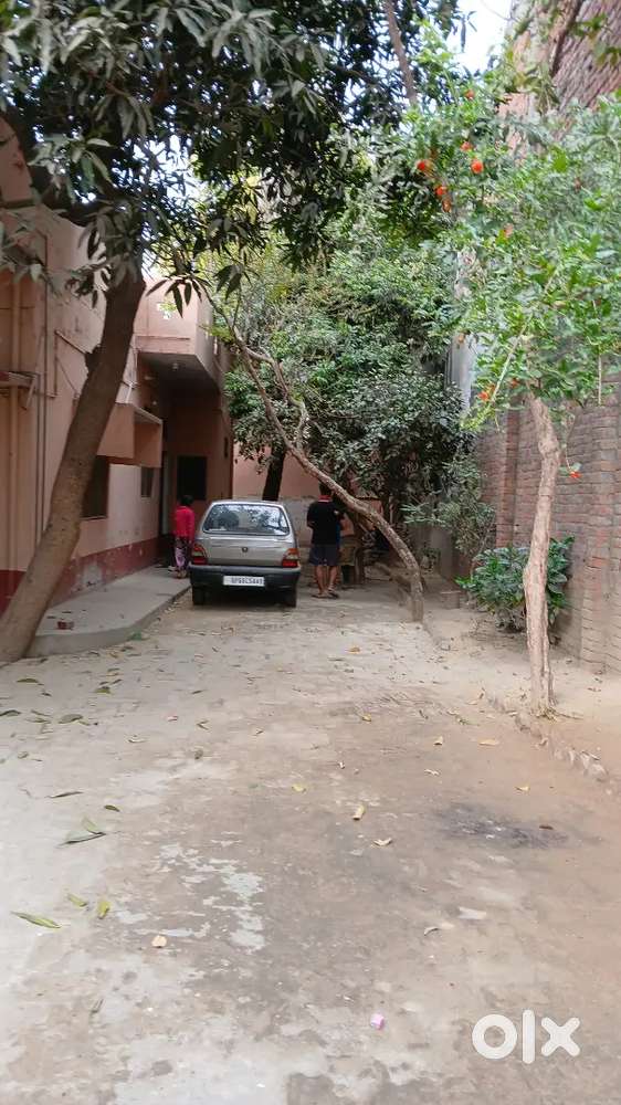 Independent house with big lawn and submersible