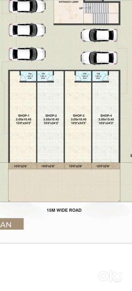 Jodi shops available on rent in sector 9 near garden