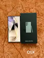Samsung galaxy S24 ultra 12gb rem 256gb rom used phone