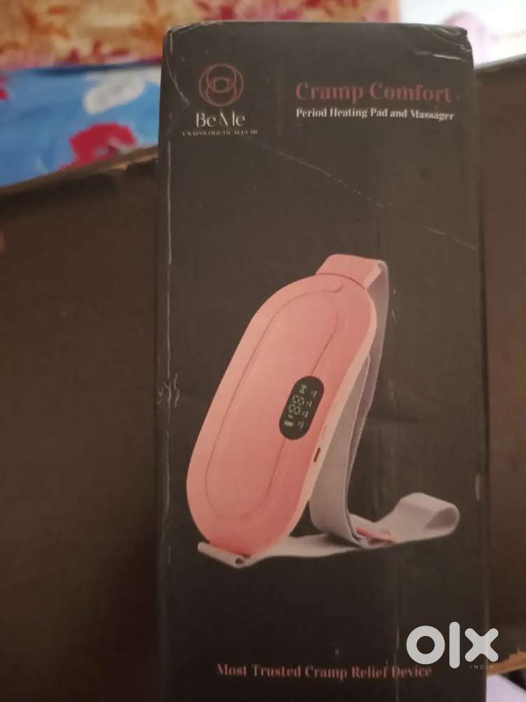 Period heating pad and massager