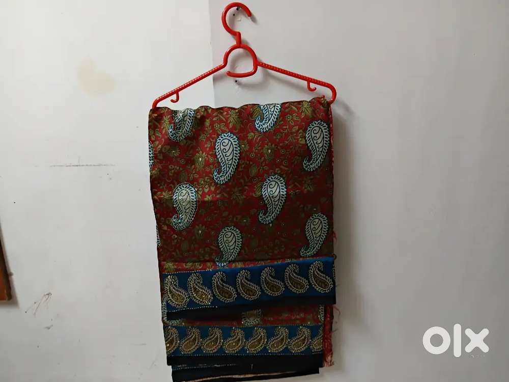 Silk saree with work