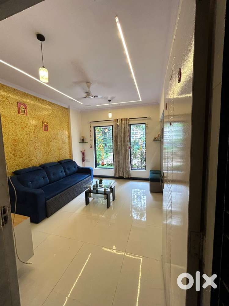 Fully Furnished 1 BHK vbig Bedroom vbig kitchen garden facing