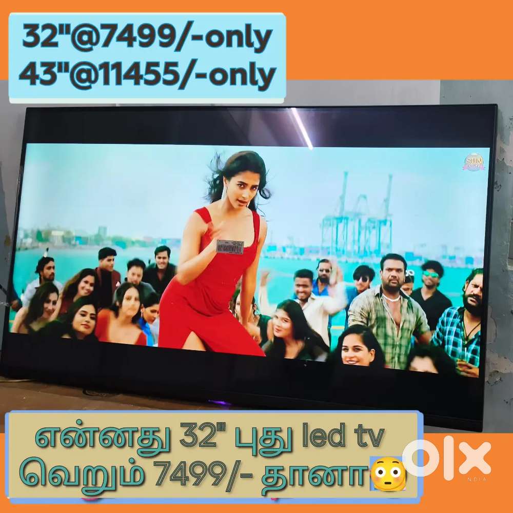 Stock clearance $ sony new 43 inch smart led tv just 11344/;-