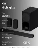 Sony s 20 5.1 home theater 8 months old sale