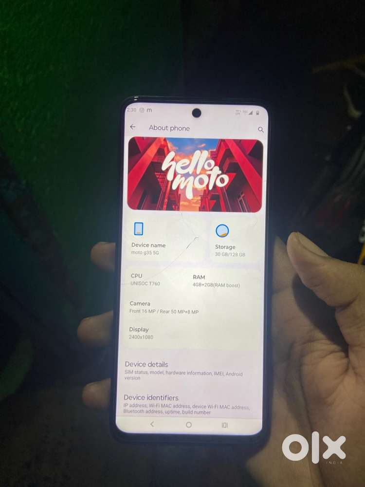G35 phone 5g new condition