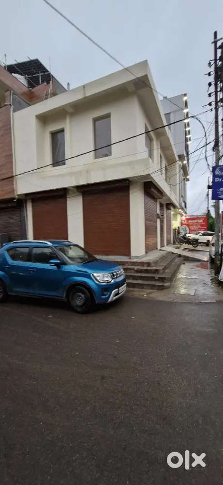 On ROAD CORNER SHOPS FOR RENT