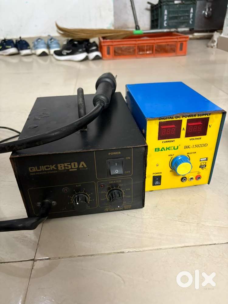 Rework station and digital DC power supply