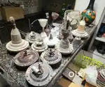 Old Ceiling fans and table fan for sale.