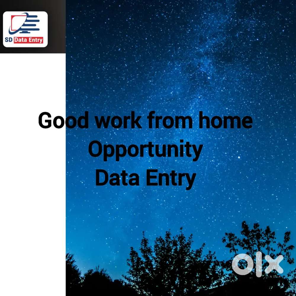 Good Data Entry Opportunity