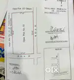 Open plot with compound wall