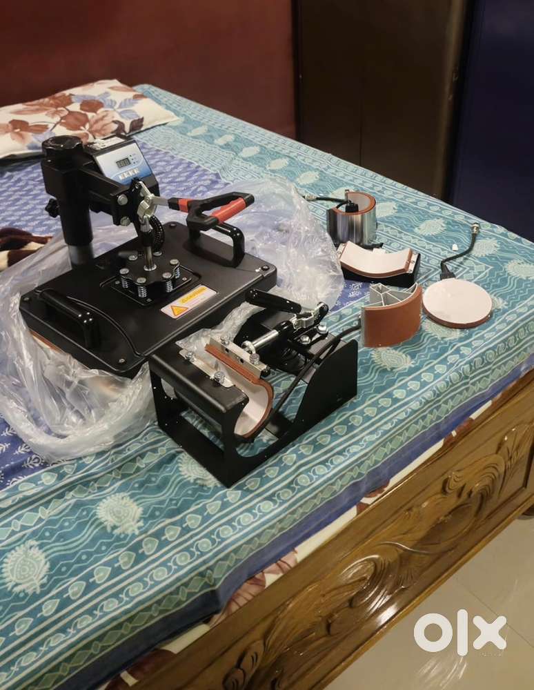 Heat press machine 5 in one machine sablimation for T shirt print