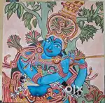 Kerala.mural krishna