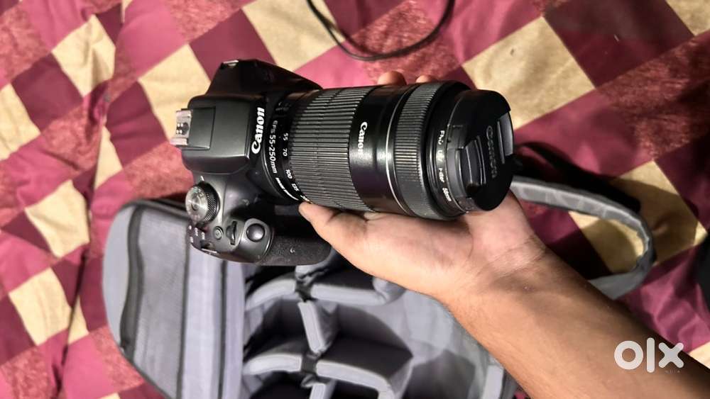 Canon EOS 1500d DSLR With STM 55-250 mm lens