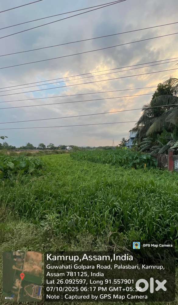 Prime Myadi Land for Sale – Roadside Property with 70ft Frontage