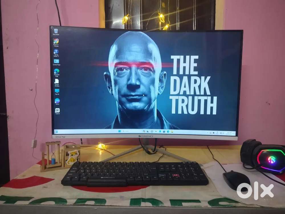 Ryzen 3 computer 8gb ram 256 gb storage with 32 inch monitor