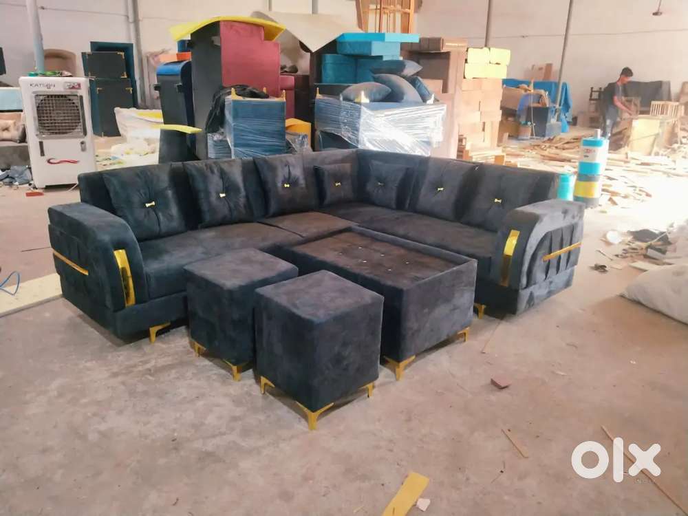 Premium corner sofa set L shape 6 seater with warranty.
Wholesale rat