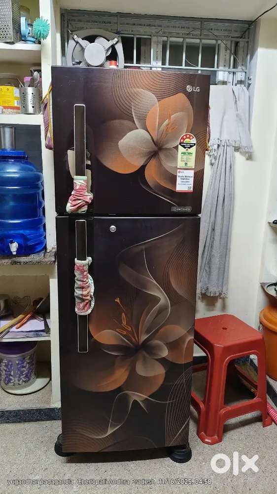 LG double door refrigerator