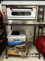 Gas oven for pizza and bakery use