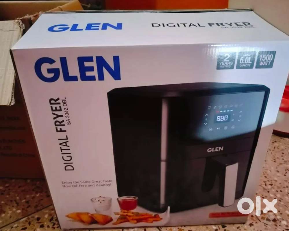 GLEN AIRFRYER NEW IN 6 LTR