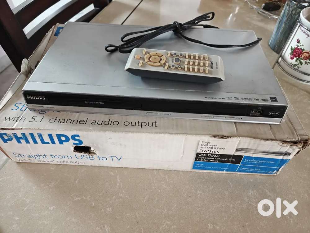 dvd player with usb slot philips
