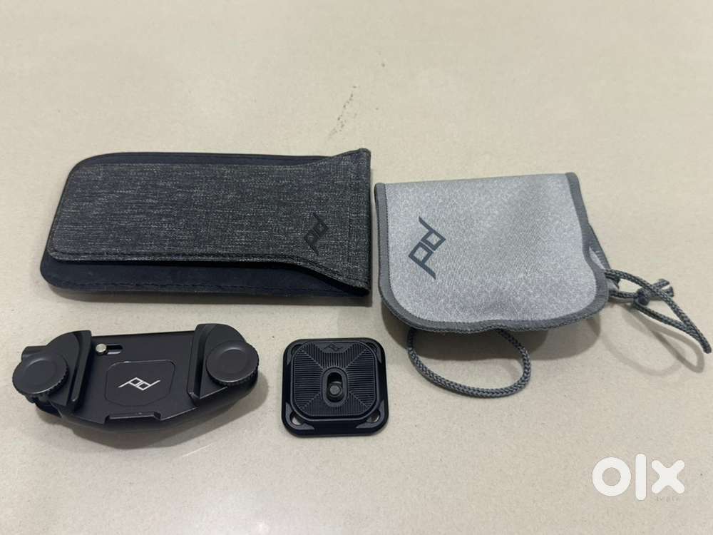 Peak design capture clip with QR plate and pad