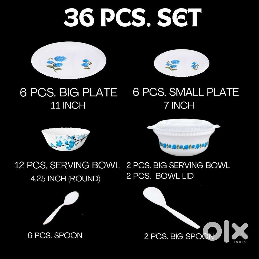 36 pcs dinner set