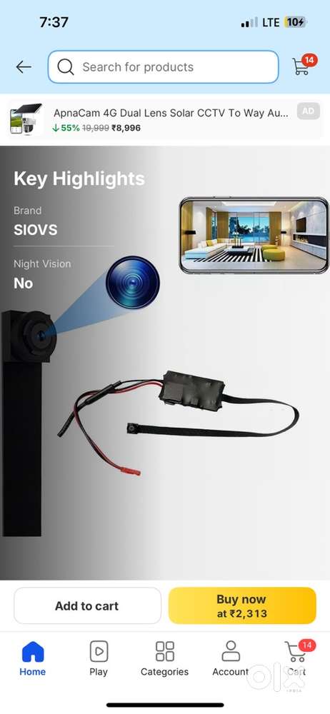 Wifi mini camera