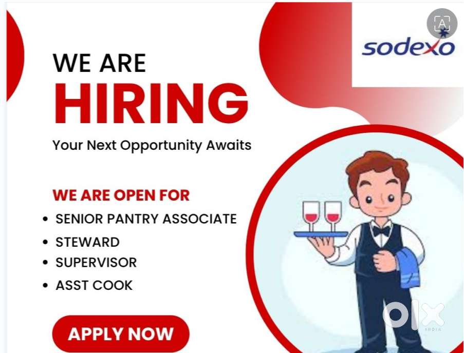 WAITER,ASST MANAGER,SUPERVISOR,FOOD SERVICE CANTEEN FOOD INDUSTRY,