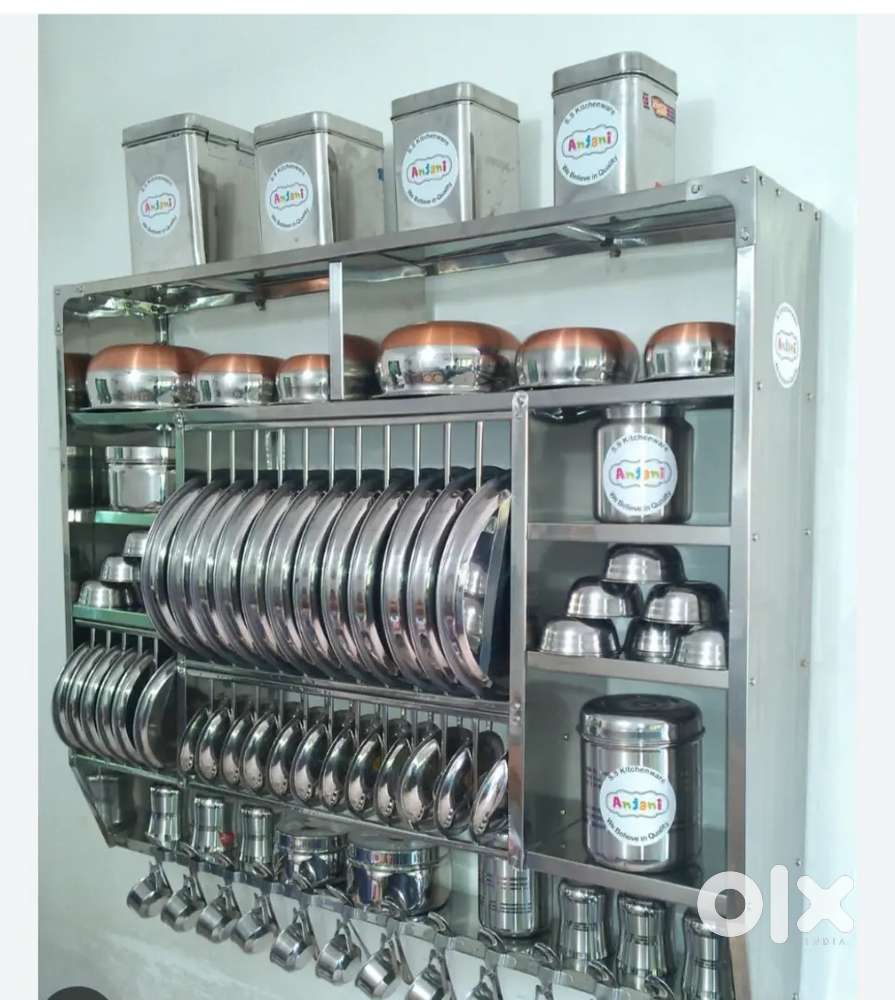 Steel rack for kitchen