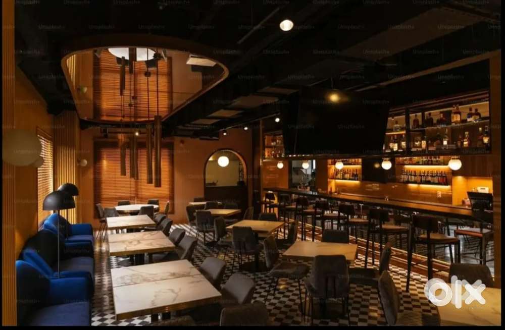 Running BAR Cum Restaurant for Lease @ 3L Monthly Rent.