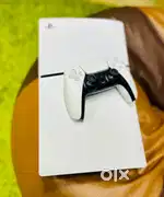 Original controller and PS5 console