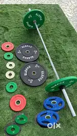 Decathlon Domyos Weightlifting Powerlifting CrossFit Olympic Plates