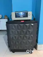 Inverter with box and battery