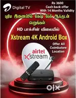 AIRTEL XSTREAM 4K ANDROID SETTOP BOX 14 MONTHS VALIDITY DIWALI OFFER !