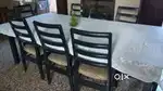 Pure teak wood 8 seater dining table