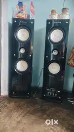 Tower speaker good condition and bass is very good