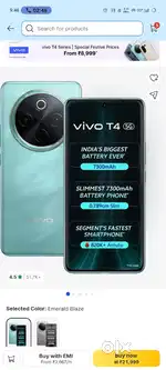 Vivo t4 5g