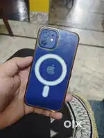 Iphone 12 with original bill,box and charger glass cracked but working