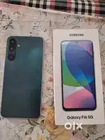 Samsung F16 5G  with 6gb ram 128gb memory Box cable charger sb hai