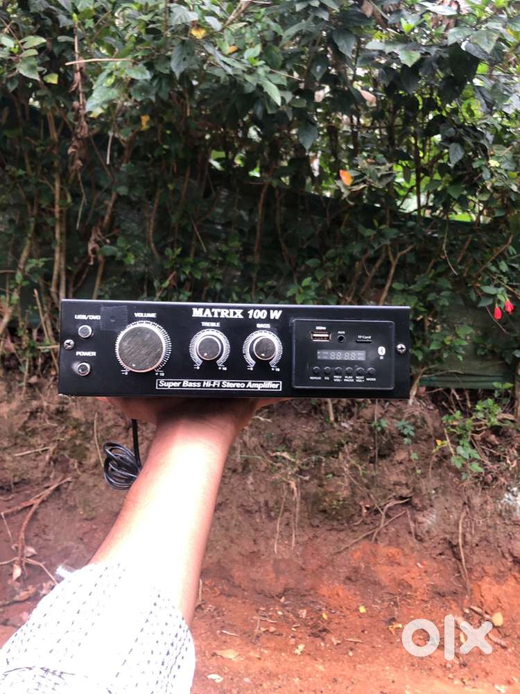 Matrix 100w Super bassHI-FI stereo Amplifier bass-Treable adjustment