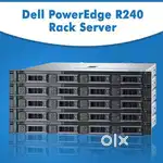 Dell Poweredge R240 R340 Rack Server All model rack server available