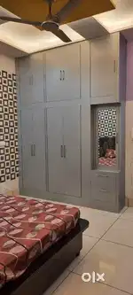 Aluminium kitchen door