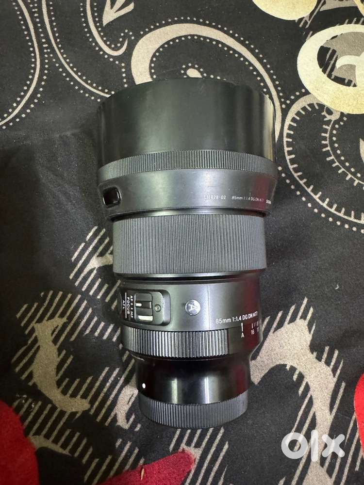 Sigma 85f1.4 Mm lens for Sony