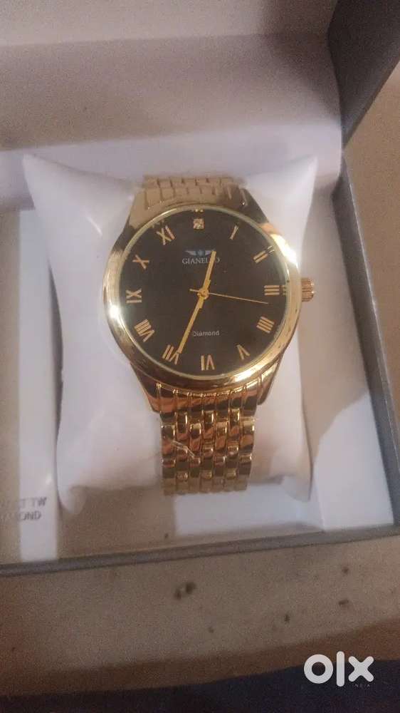 Gianello diamond 1/10CT unused watch for sale