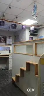 Furn Office, Nr.Pondy Bazar, T.Nag, 650 Sft, 3rd flr, Rent Rs.38K  Neg