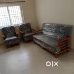 New wooden charli  sofa 3+1+1 at affordable price
