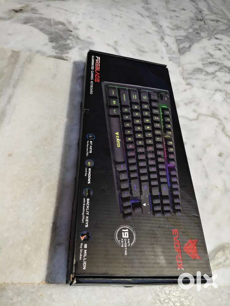 EvoFox Fireblade TKL Gaming Keyboard – Brand New, Unused, Box Pack