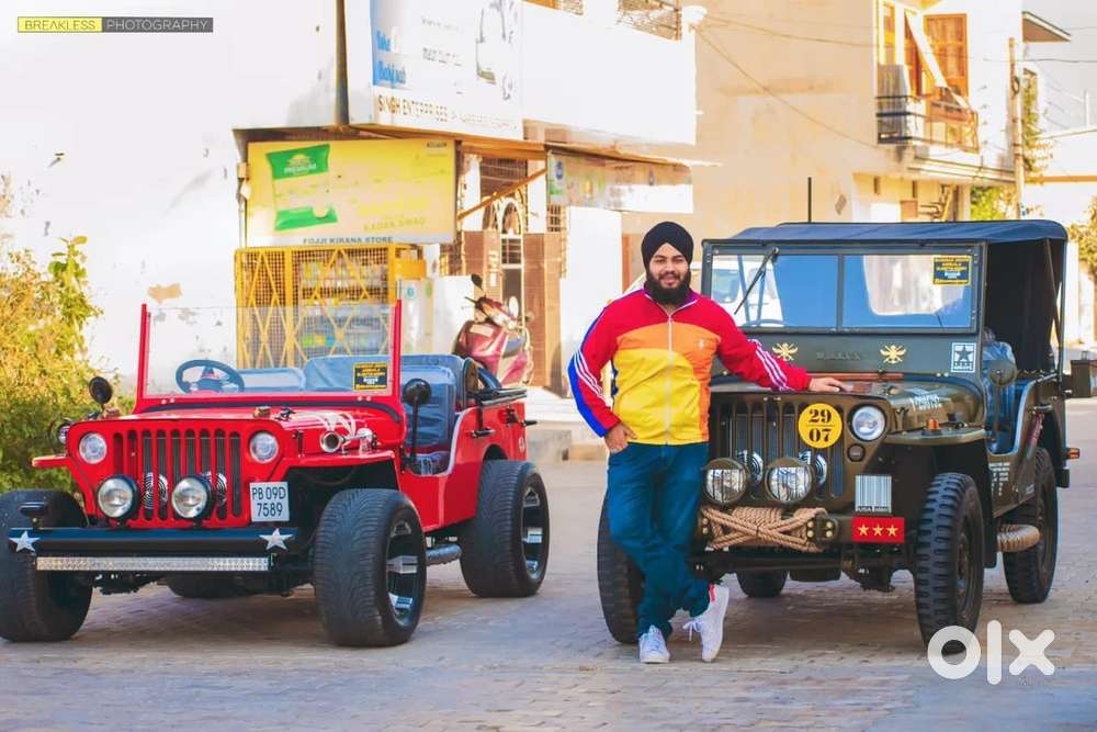 Modified jeeps Made By Bombay jeeps Ambala city Haryana willys jeep